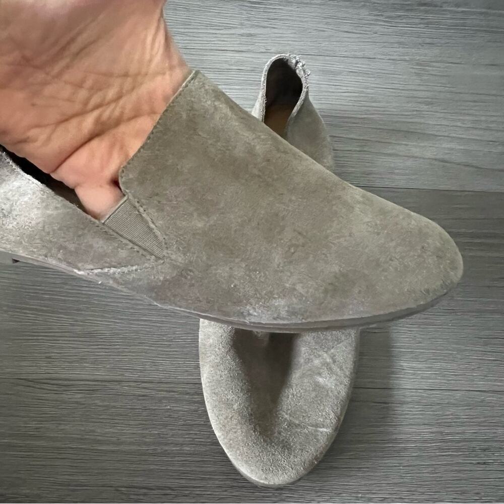 Lucky Brand Shoes Charsa Casual Slip On Flats Loafer Brown Suede 10 - Picture 5 of 8